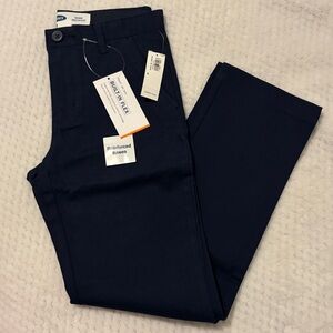 Old Navy Blue Skinny Built-In-Flex Pants With Reinforced Knees